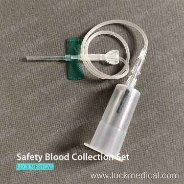 Safety Needle Set For Blood Collection CE